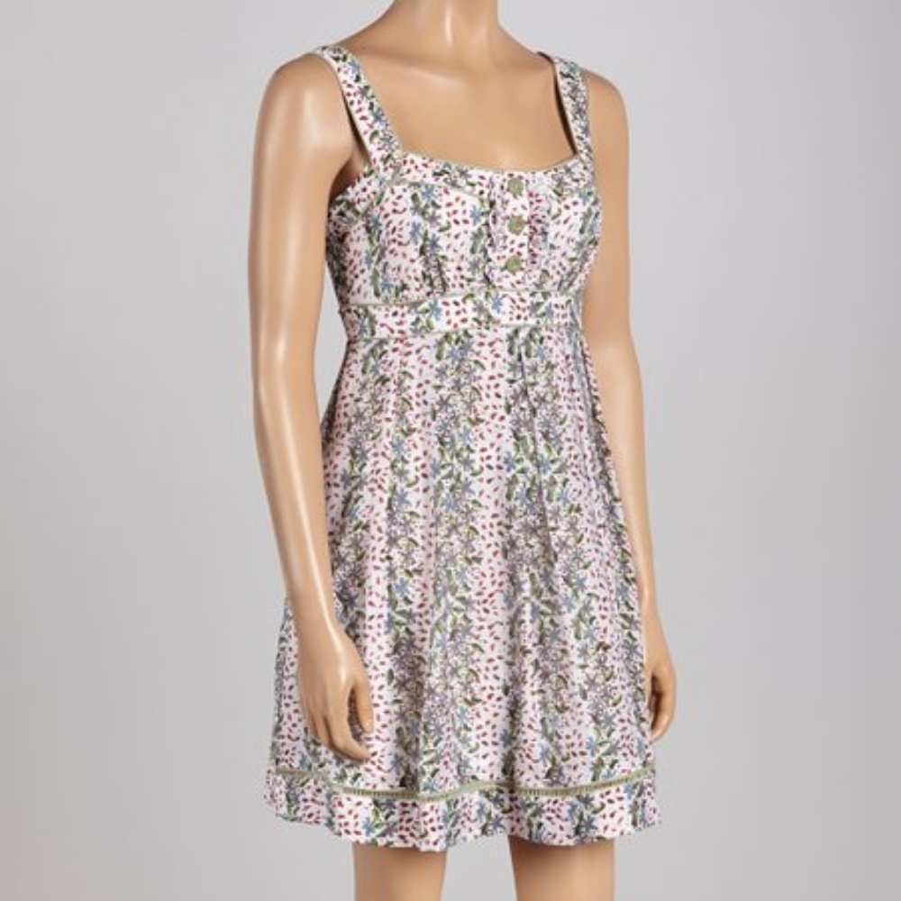 Jessica Simpson Women's Floral Dress w/Waist Tie